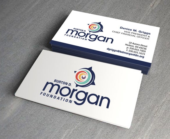 Burton D. Morgan Foundation Logo Brand Identity TRIAD